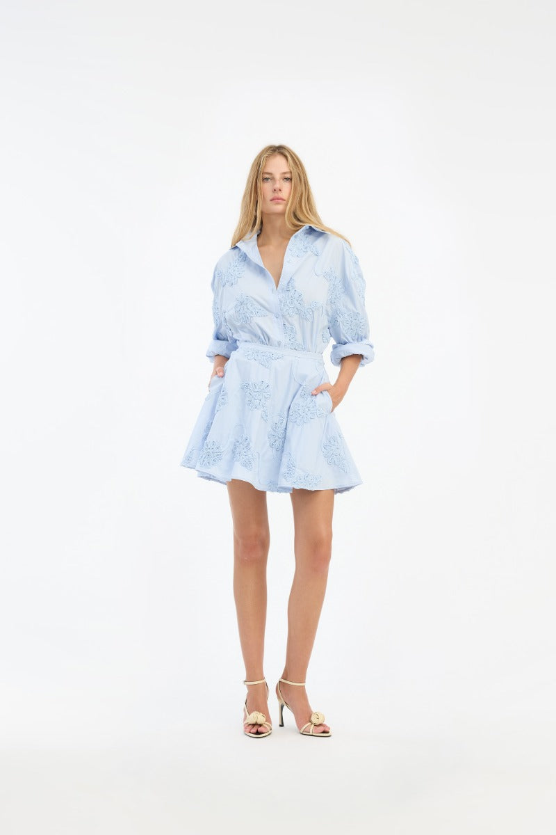 Flower oversized shirt