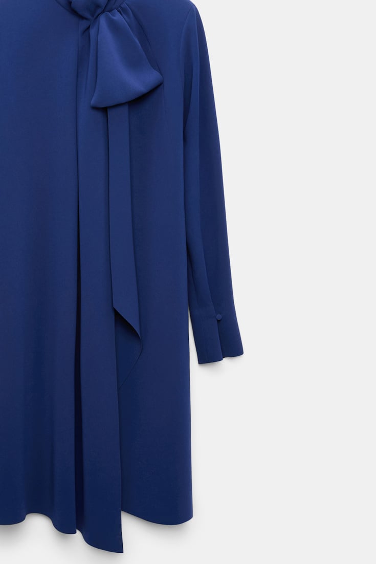 statement drape dress
