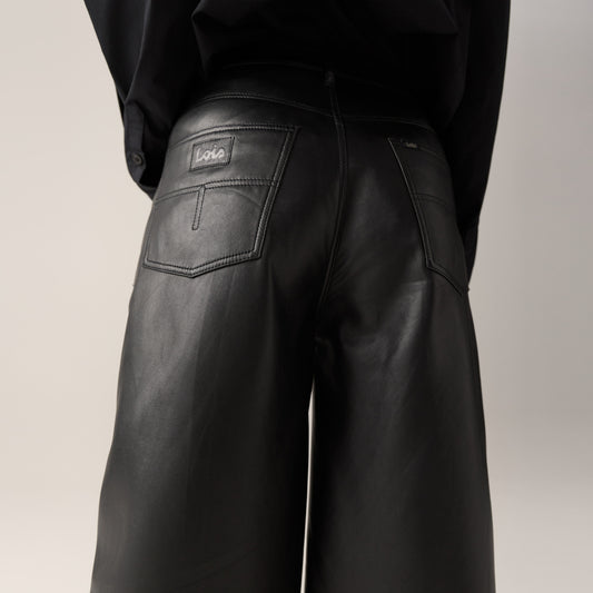 skater leather pant Lois