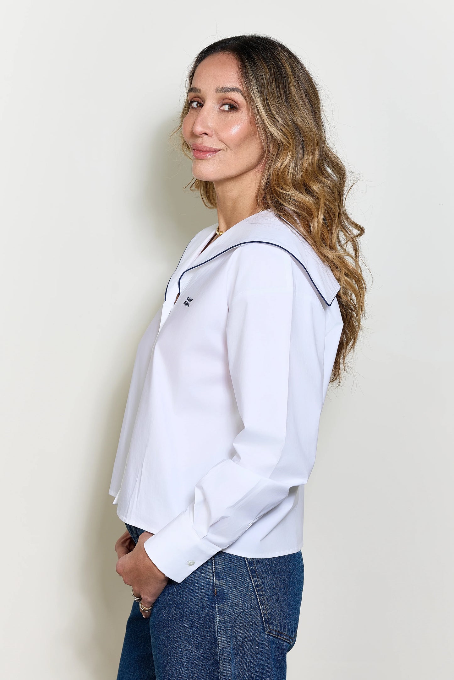 Marina t-shirt coco y maria White