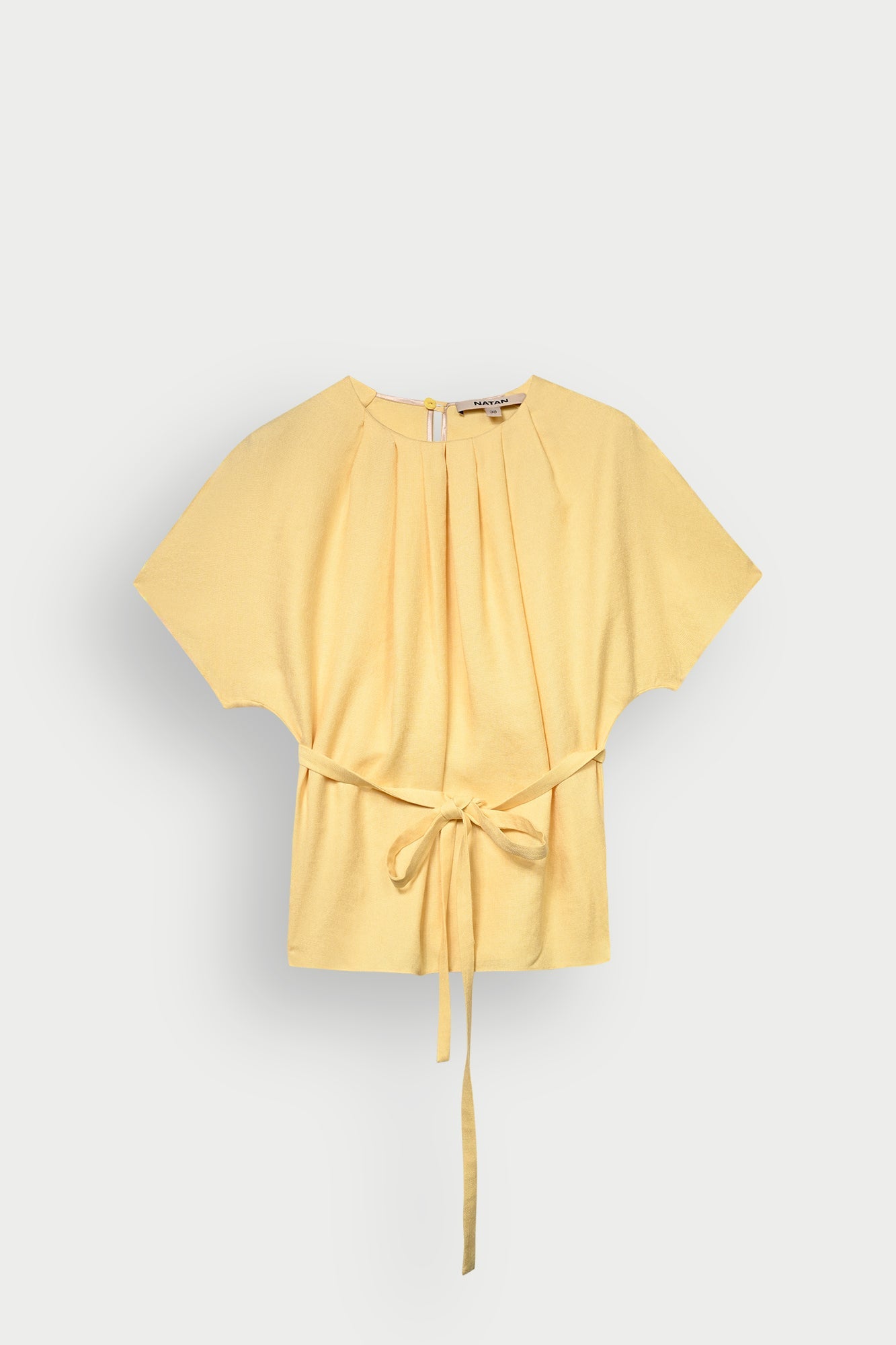 Elton top Pale yellow