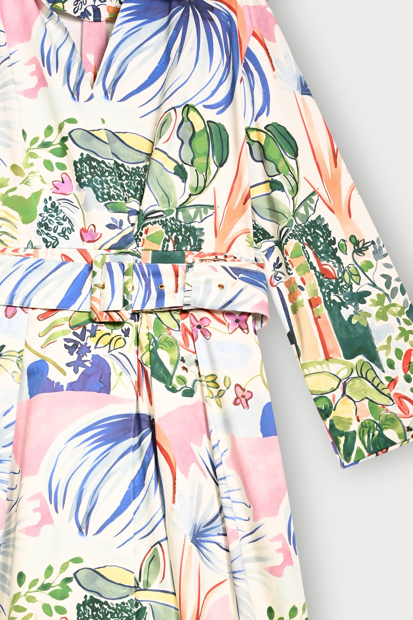 Enes wrap dress Off white