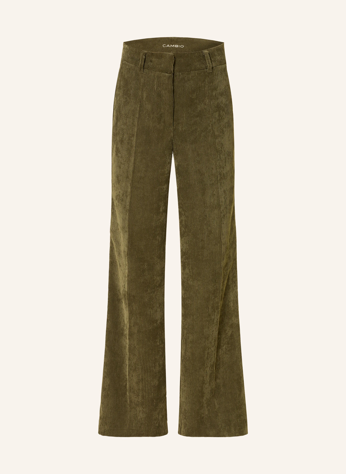 amelie olive corduroy pant cambio