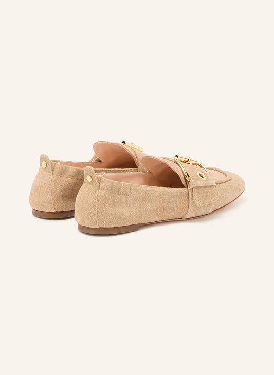 AGL Maya Sandaal van Suède met Brede Riem en Gesp