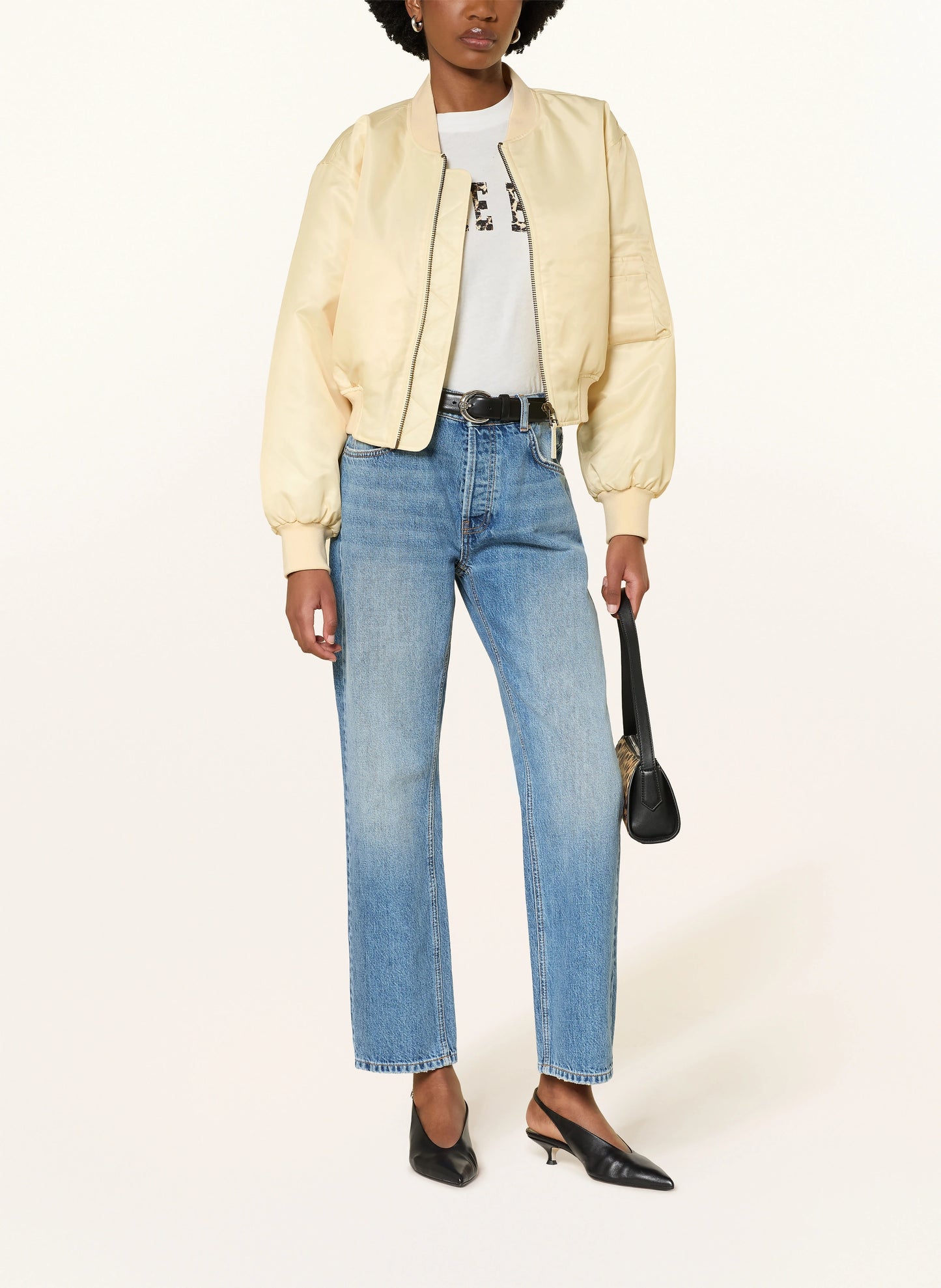 cropped leon bomber
