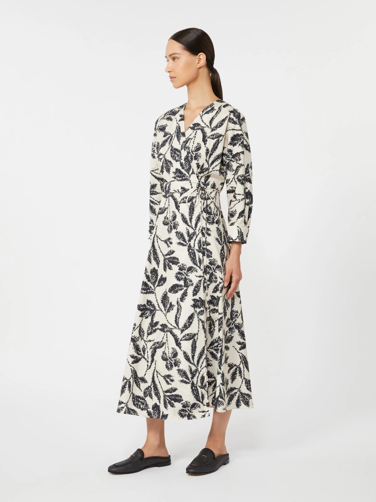 Camino dress Ecru marine