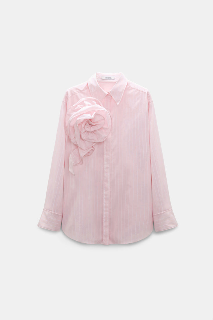 striped power blouse