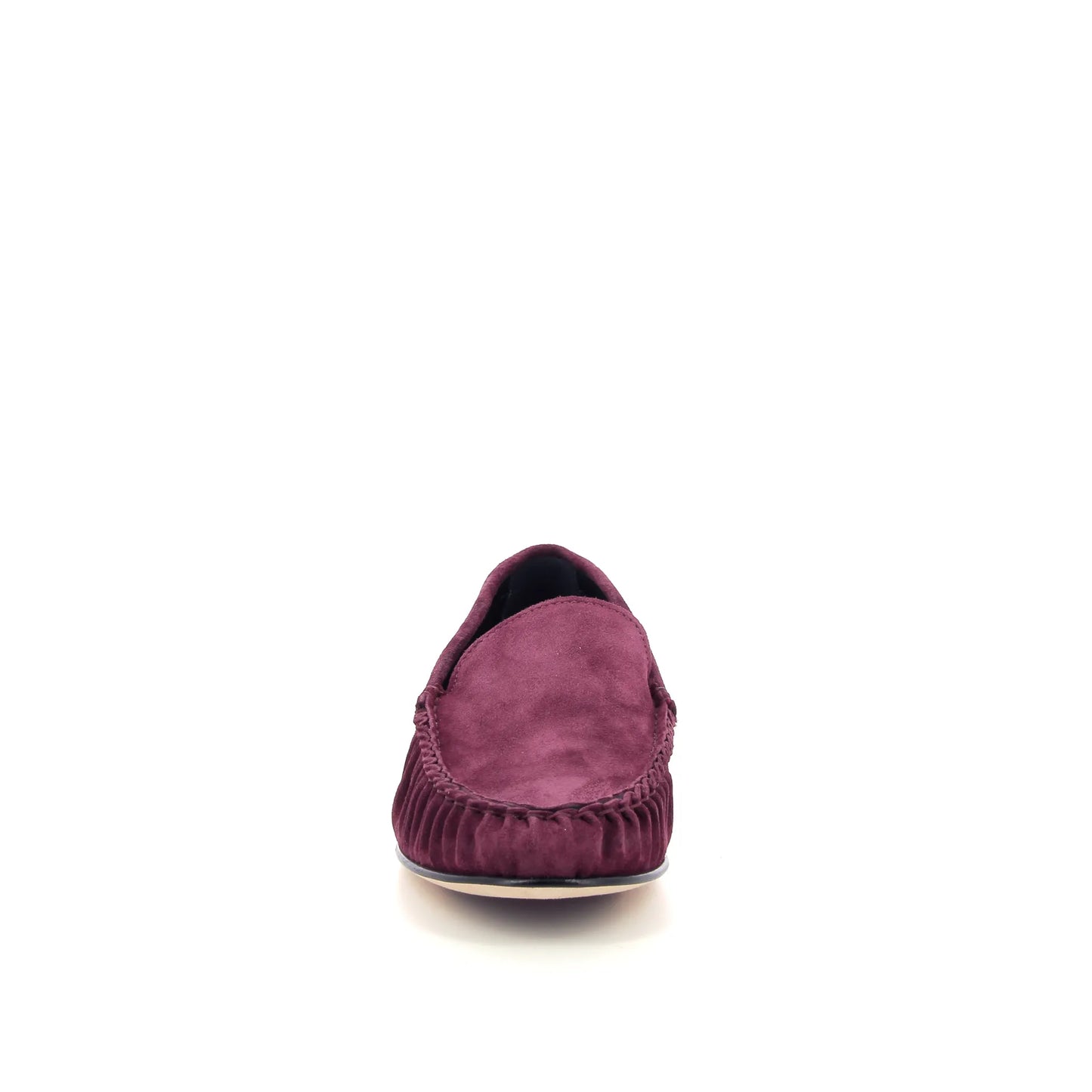 Elena Loafer van Suède met Fronsel — Carminio