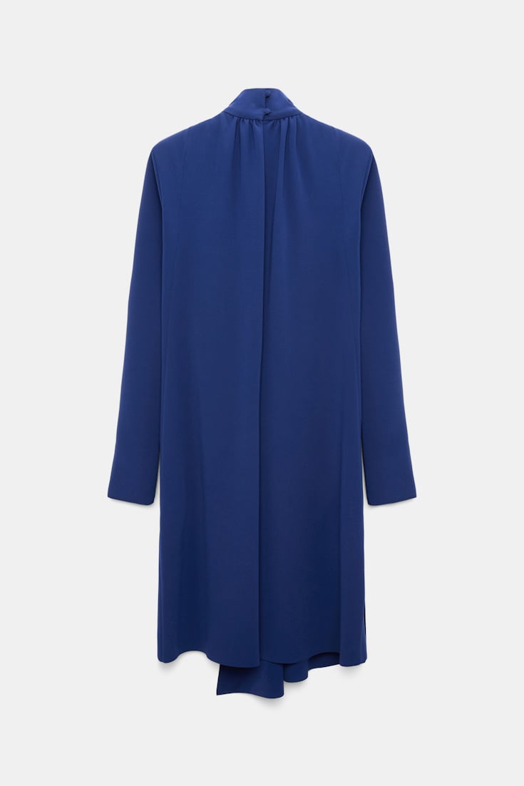 statement drape dress