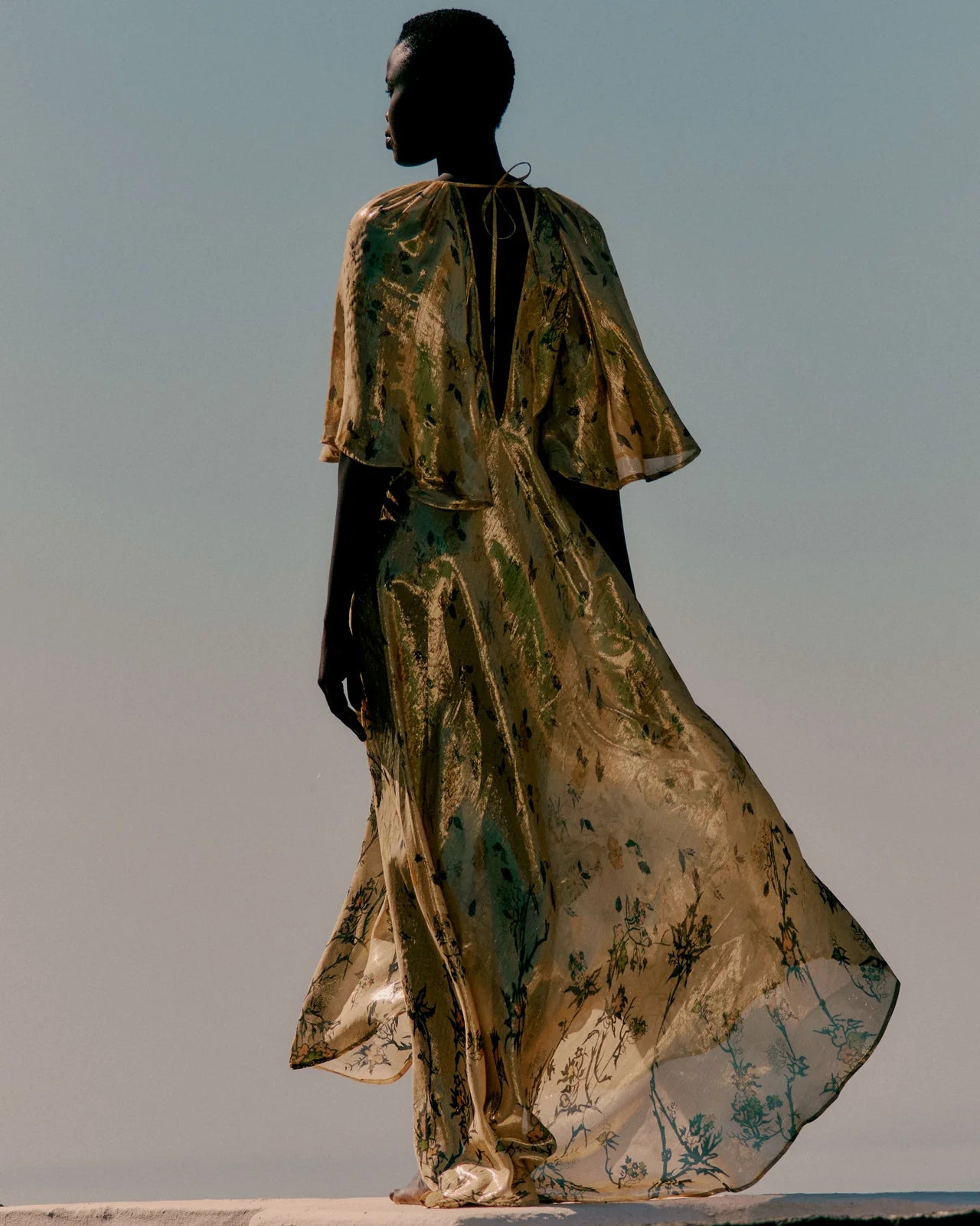 Julia dress Gold