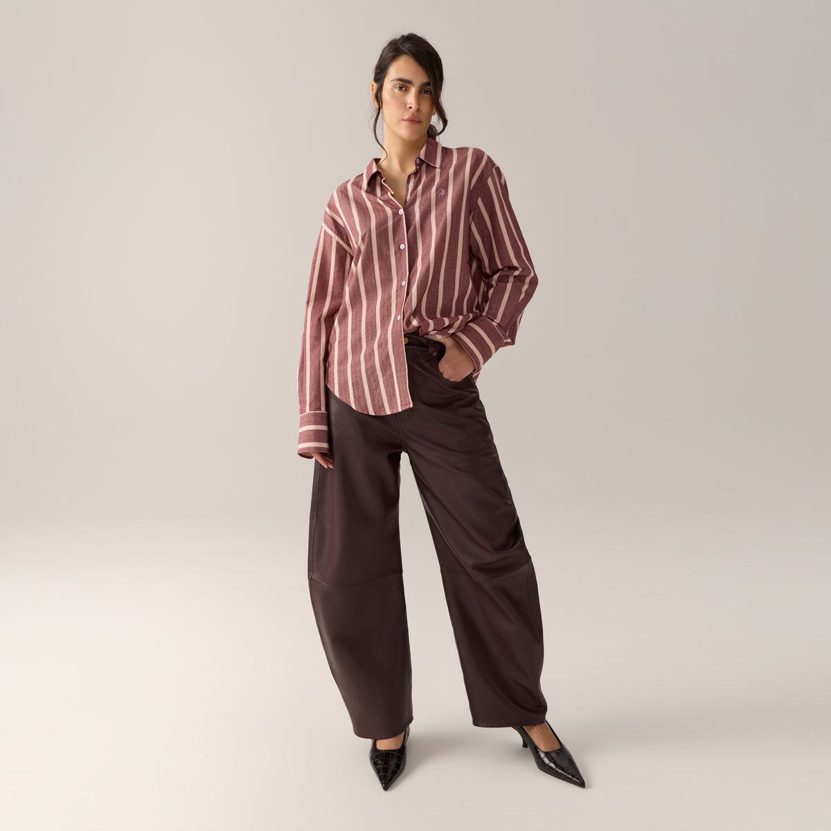 Dali leather pant