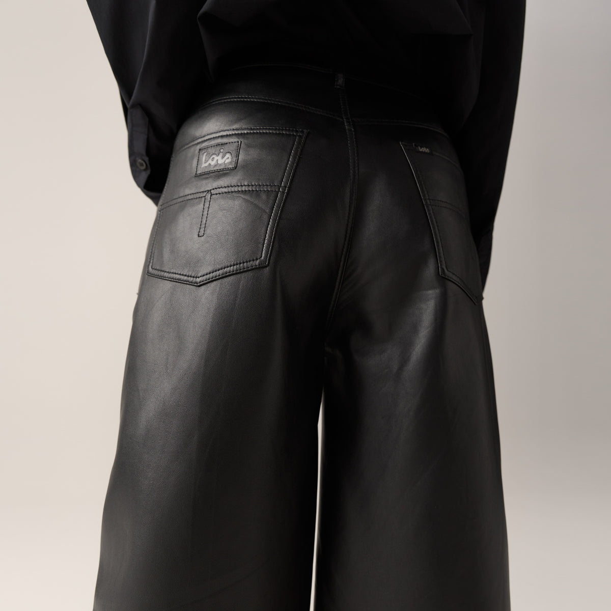 skater leather pant Lois