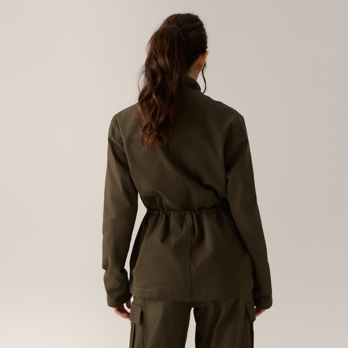Nuria Gabardine zipper jacket Lois