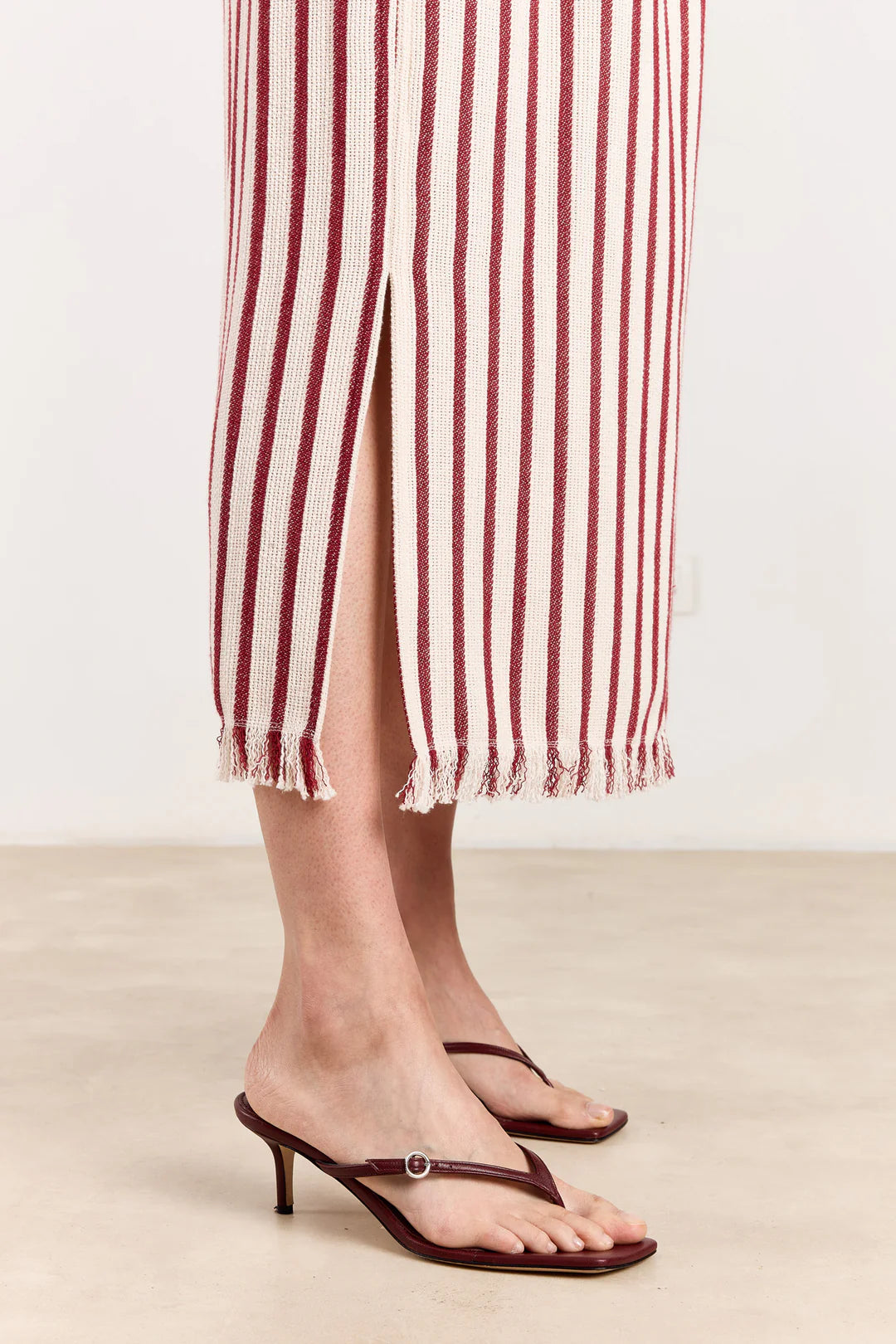Missy skirt SC Stripe deel red