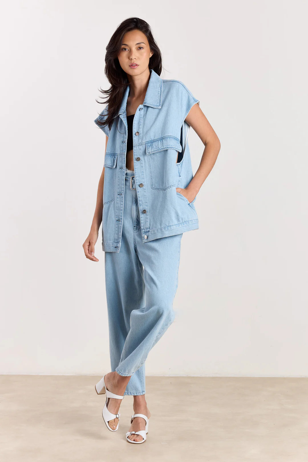 Vivi gilet studio clique Blea