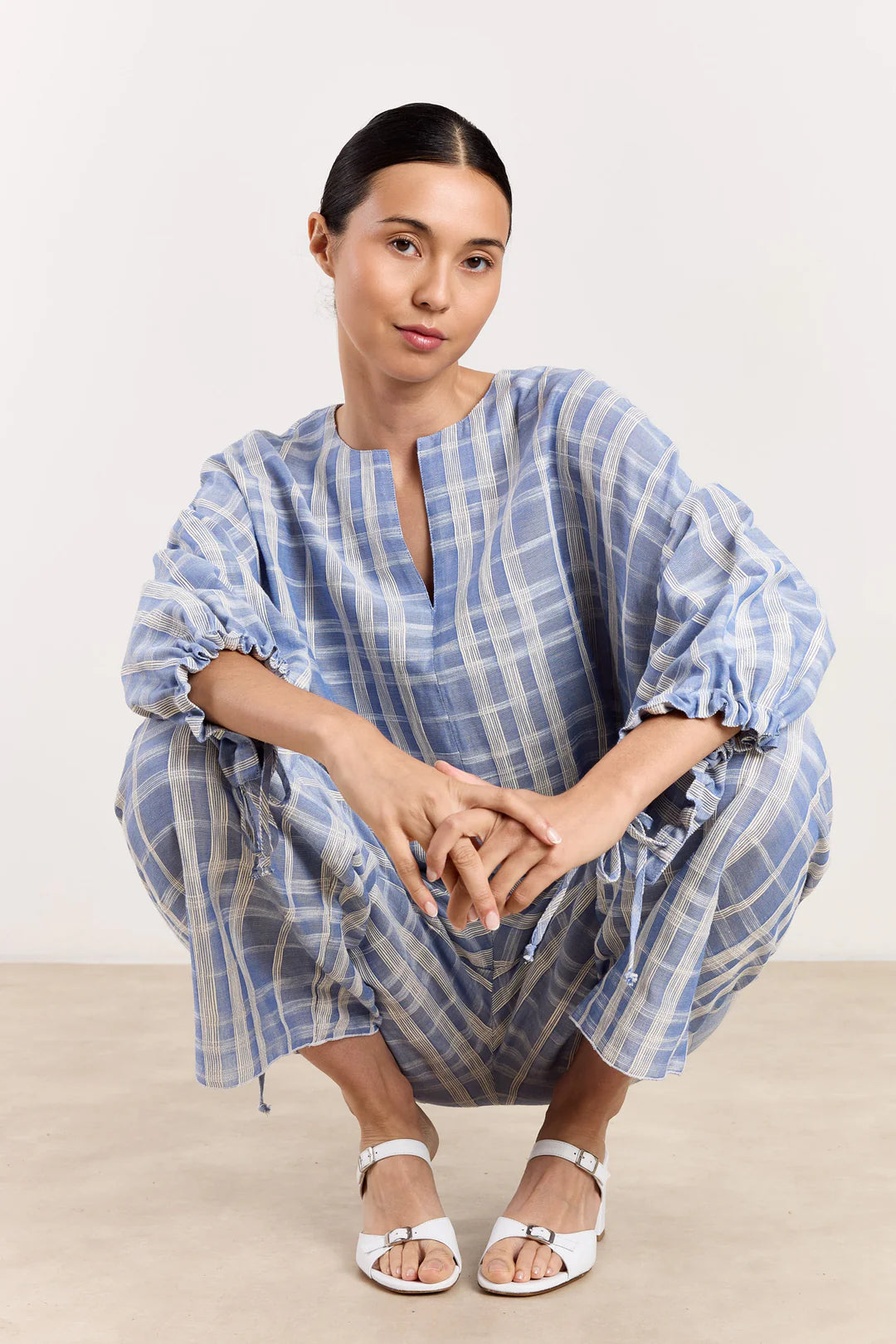 Gaby blouse SC Check blue