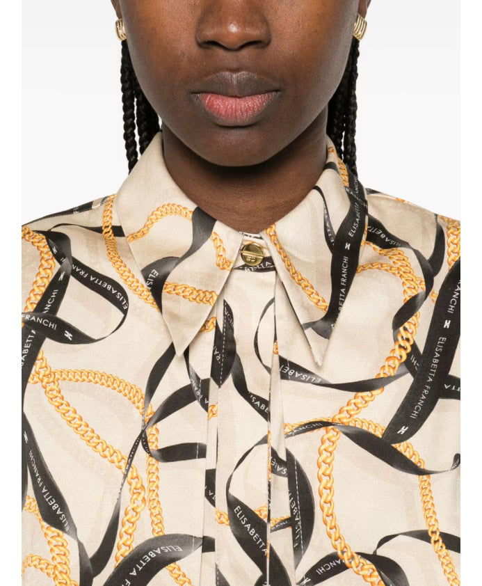 Blouse EF CA139 Chain print