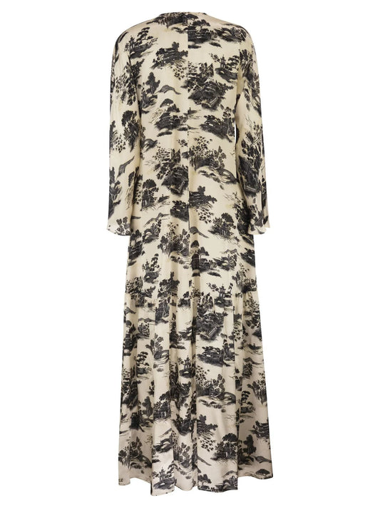 Alga silk dress Maxmara Studio