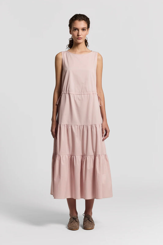 Cotton Dress Peserico A02720 Pink