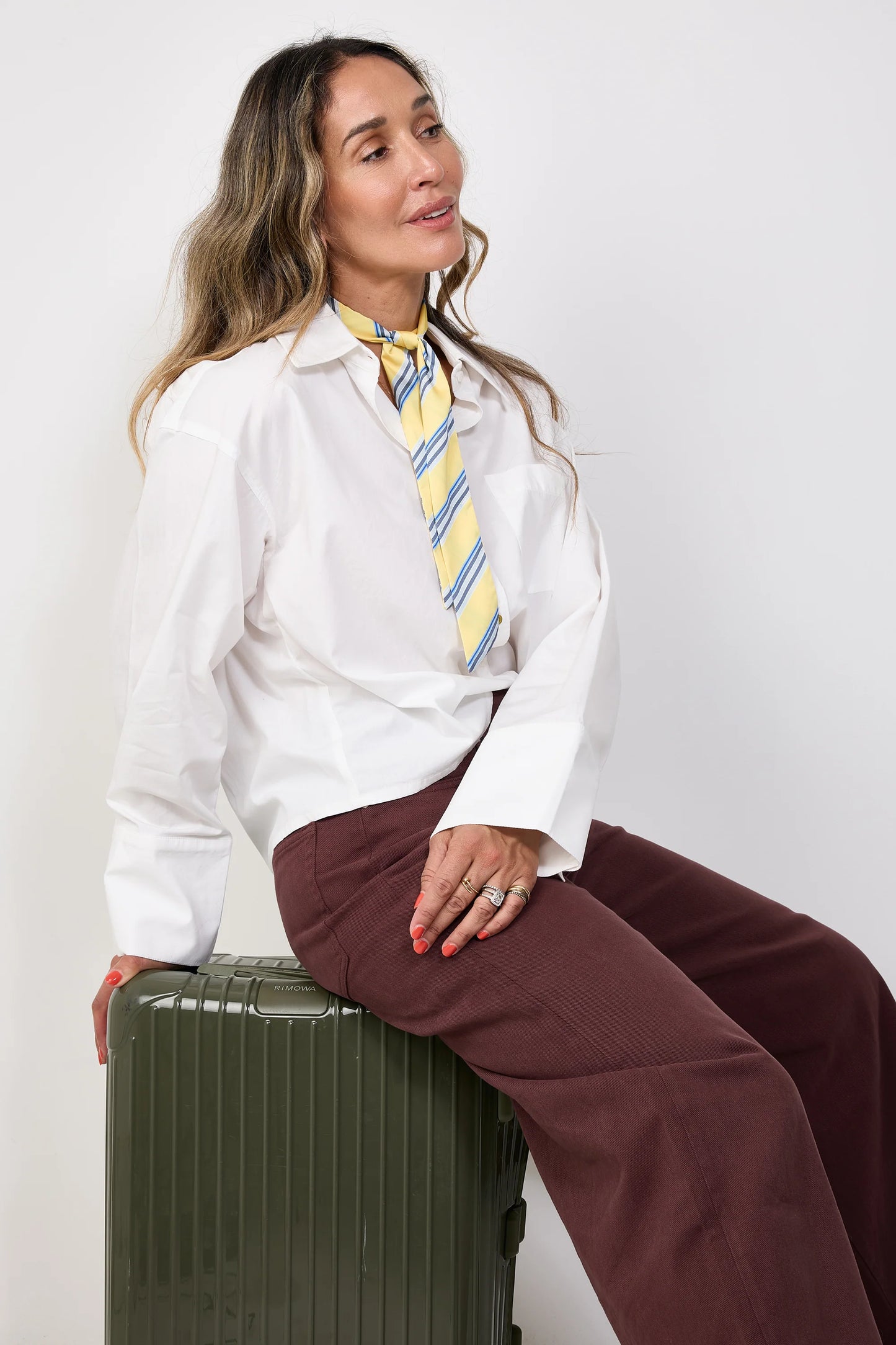 Camisa marina coco y maria White