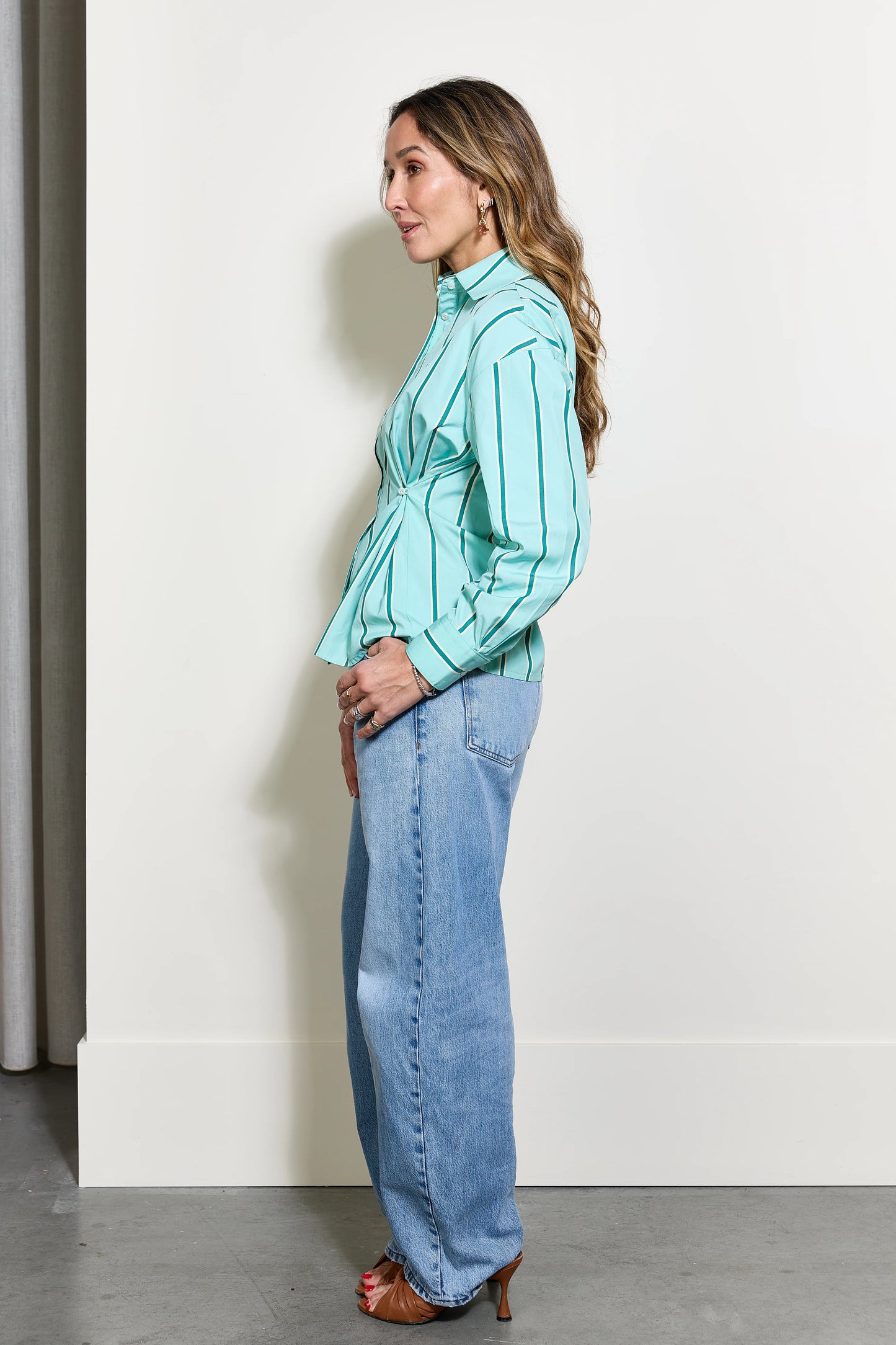 Camisa rosita Coco y Maria Green lemon s