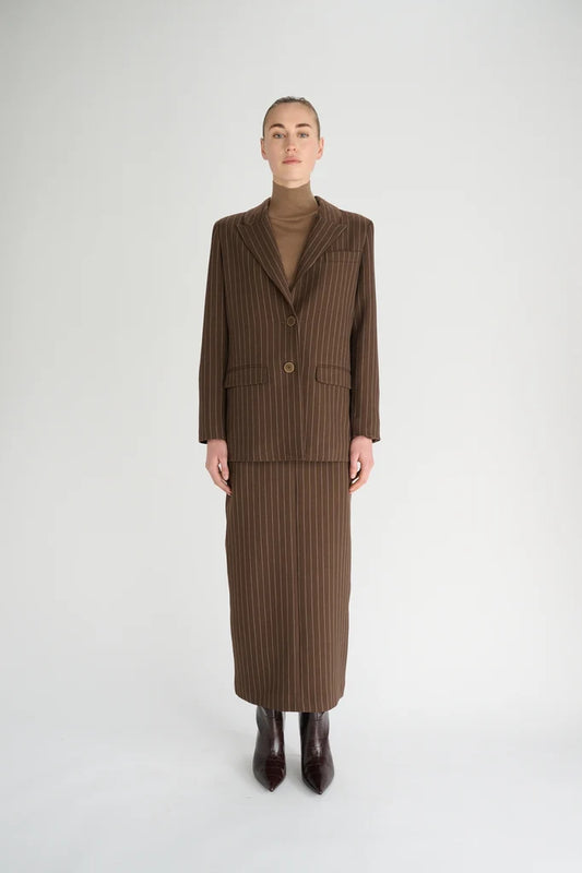 Ryker striped blazer Oscar
