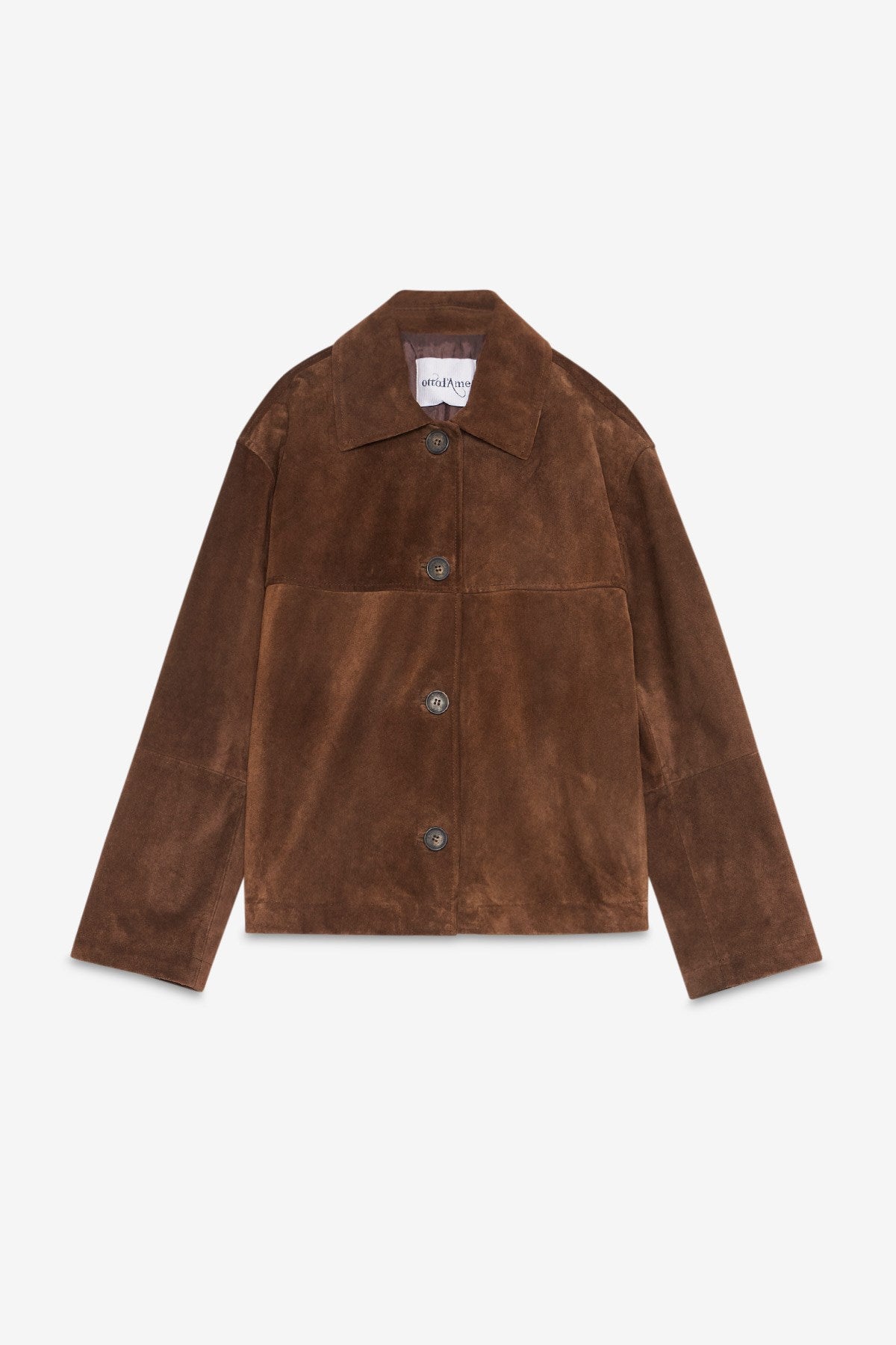 Leather jacket cognac — ottod'ame