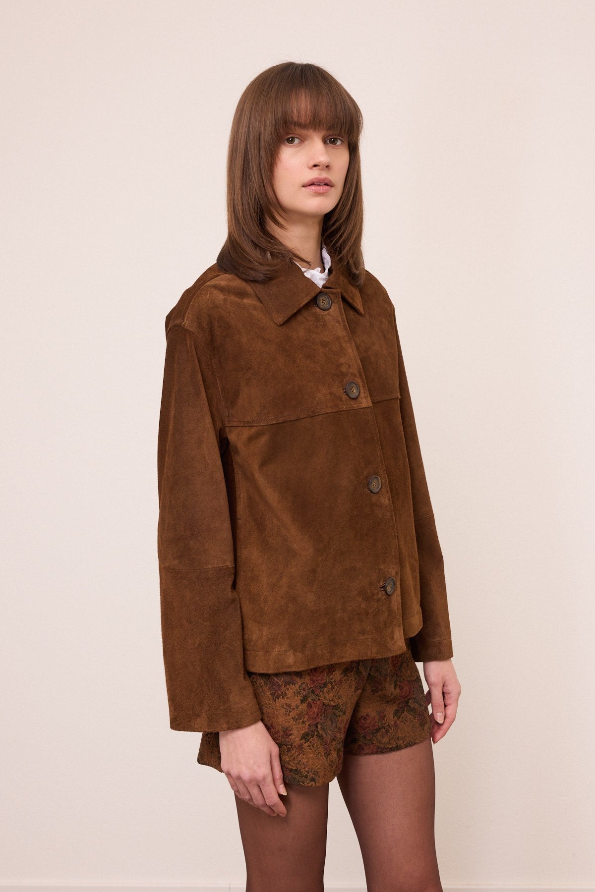 Leather jacket cognac — ottod'ame