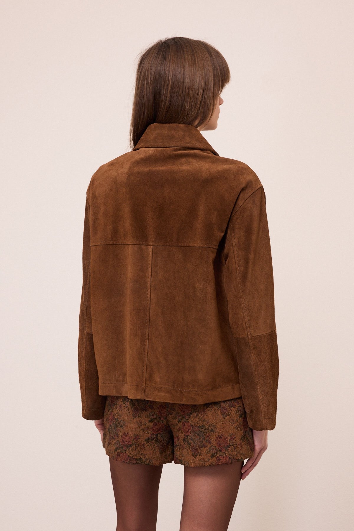 Leather jacket cognac — ottod'ame