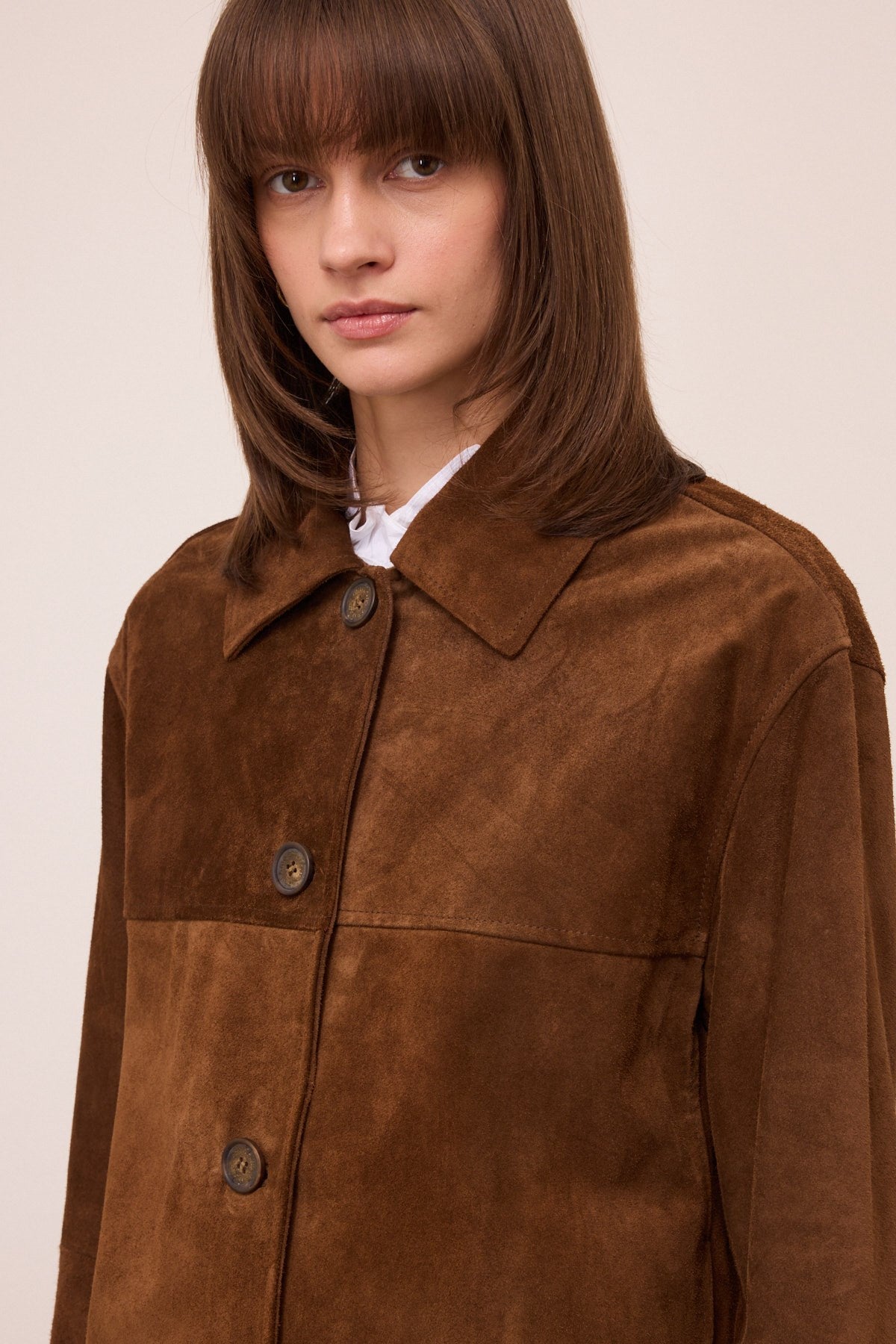 Leather jacket cognac — ottod'ame