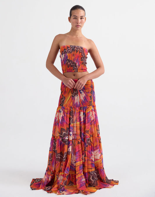 Kimia smock long skirt