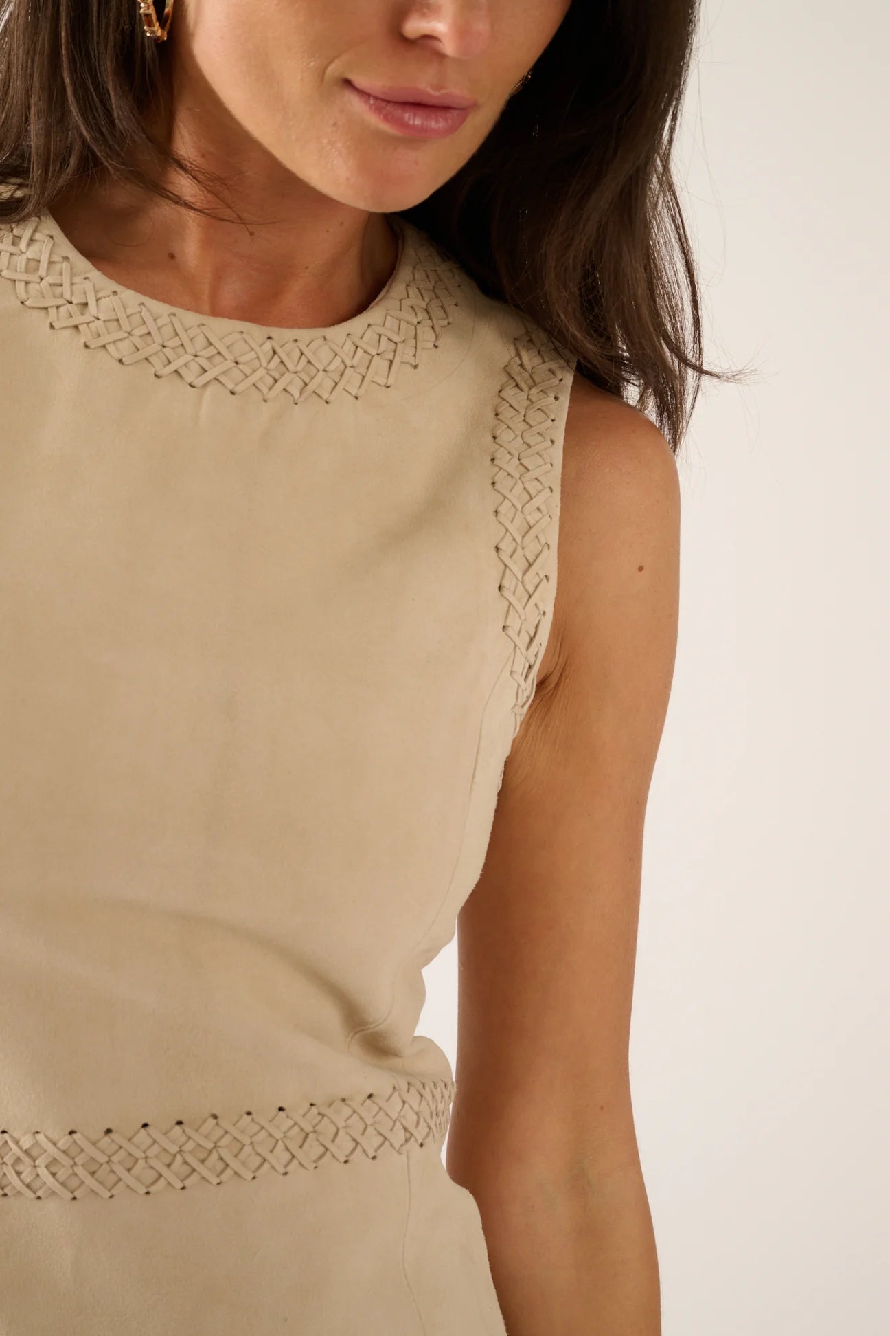 Dex dress Oscar Taupe