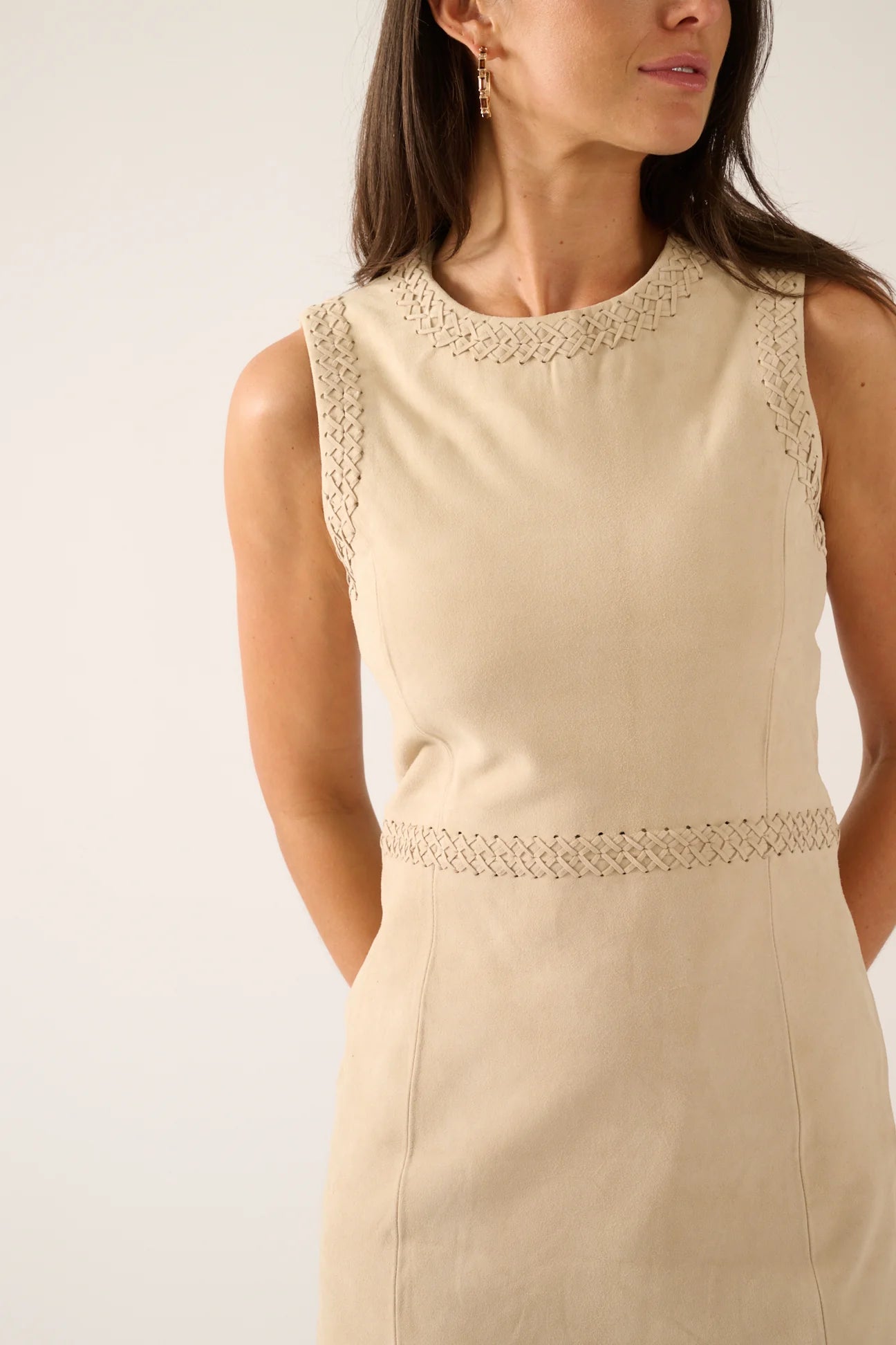 Dex dress Oscar Taupe