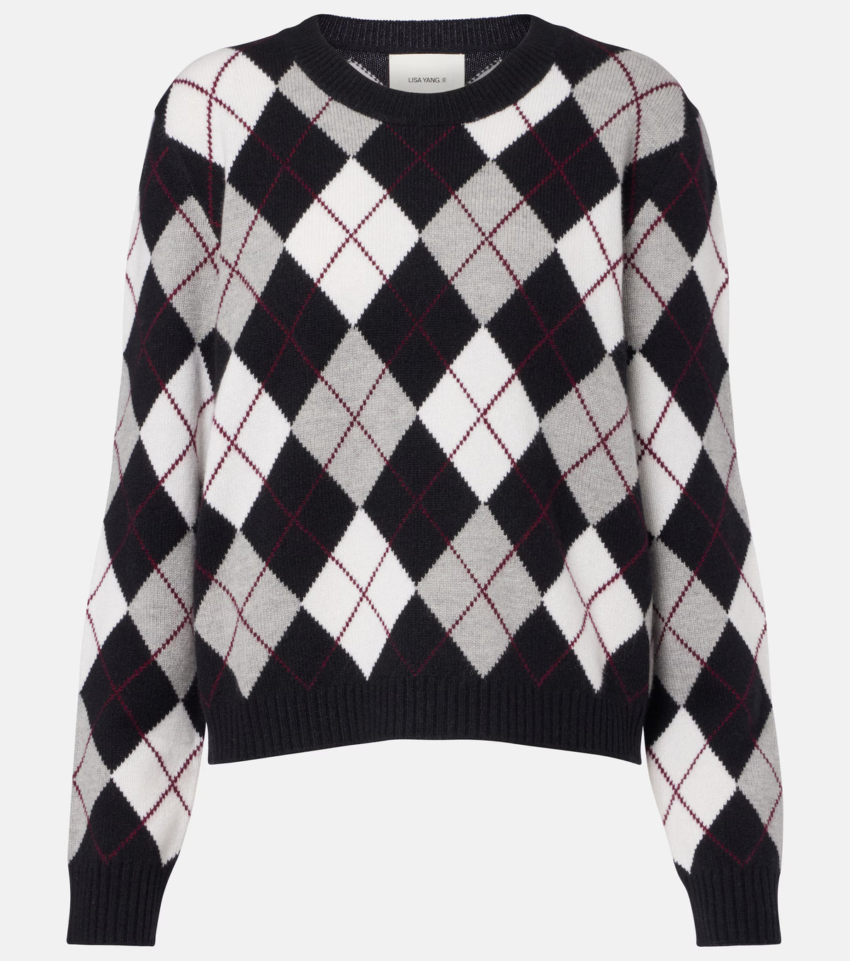 Antoni argyle sweater LISA YANG