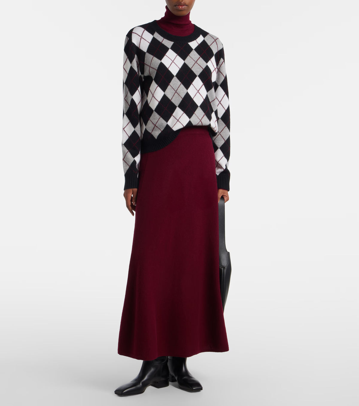 Antoni argyle sweater LISA YANG