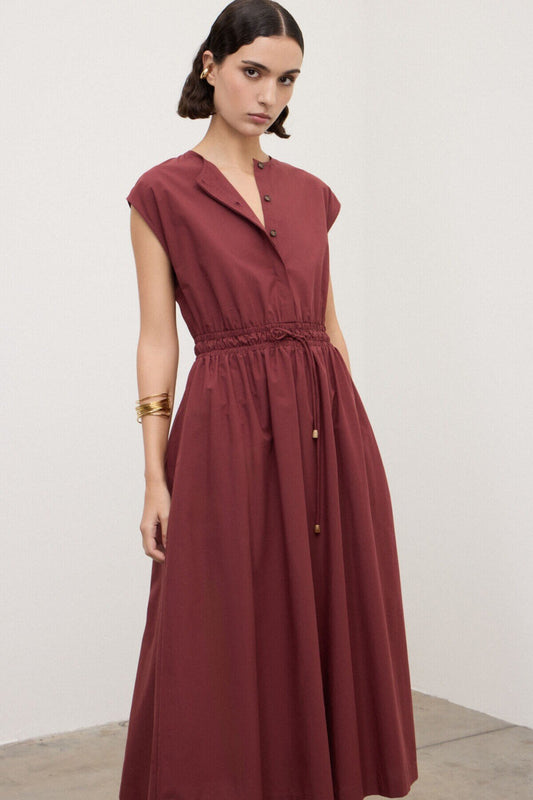 Jurk ottod'ame da5363 Merlot