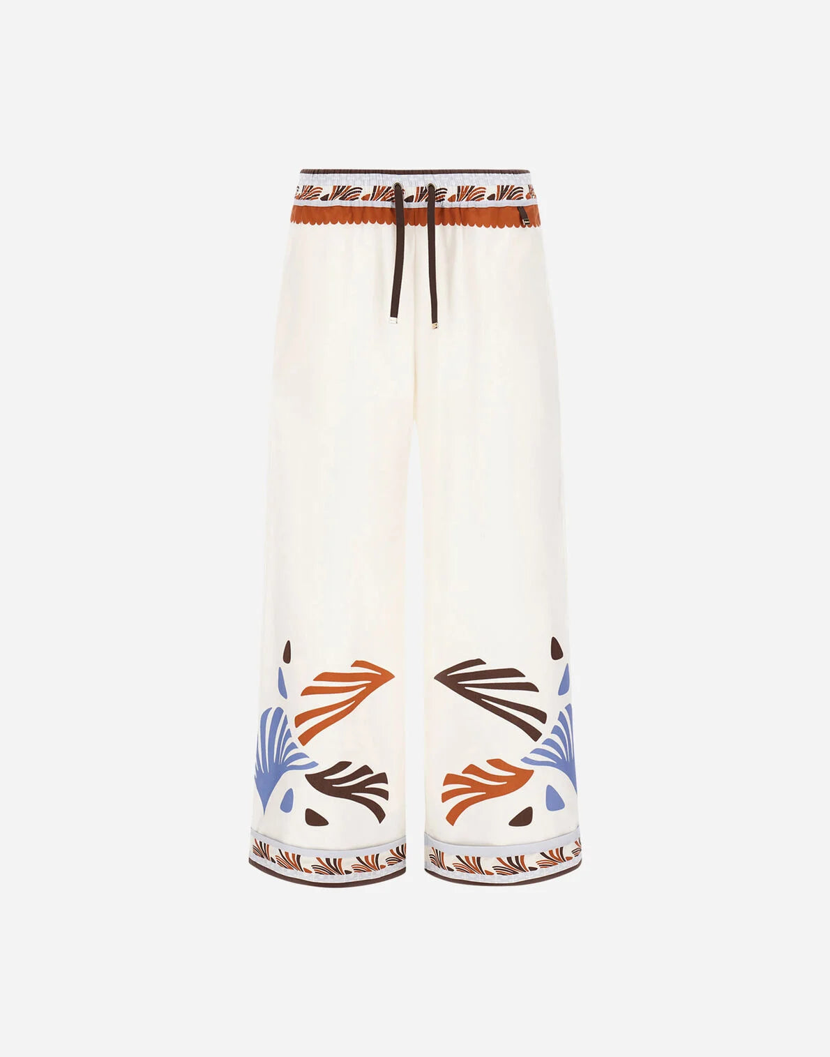 Herno Broek Zomerprint Katoen