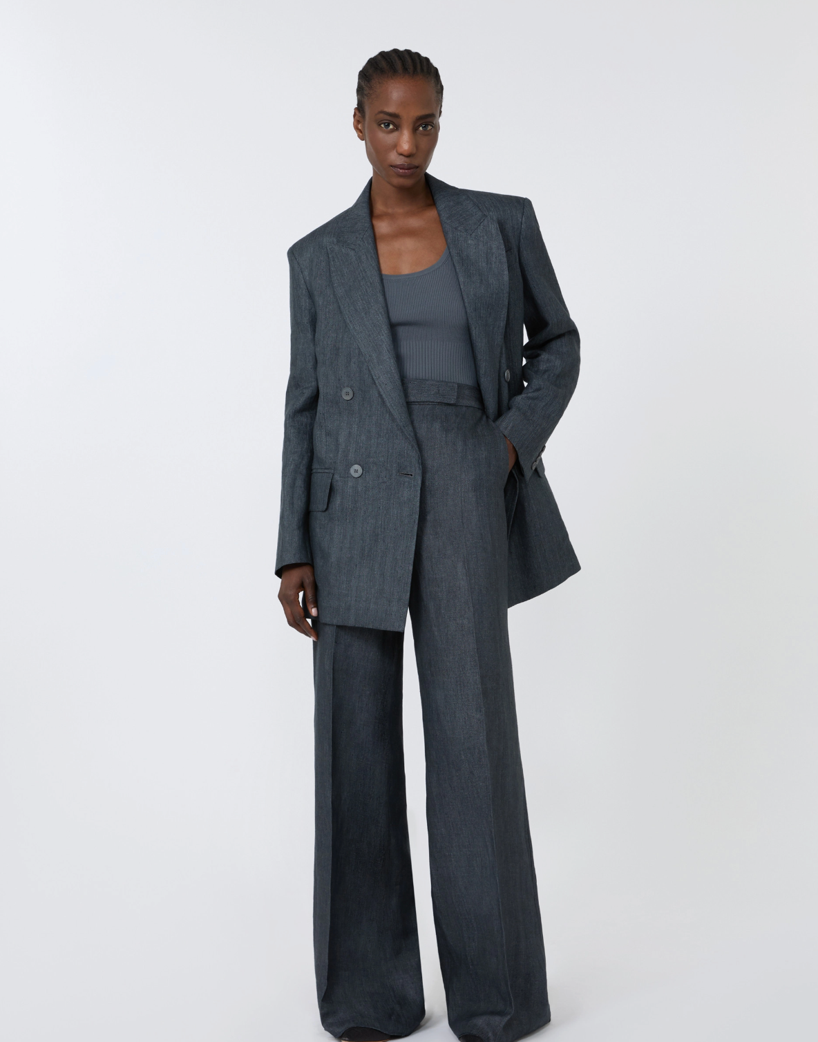 Olympia blazer Gris moyen