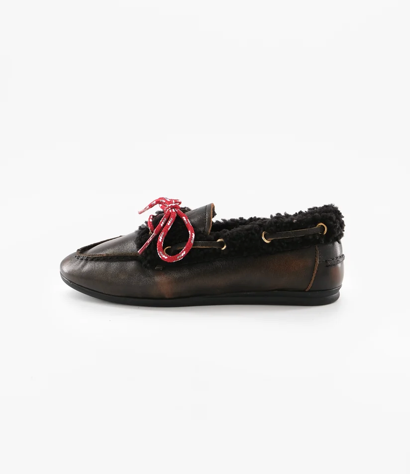 Kanda curly boat shoe Toral