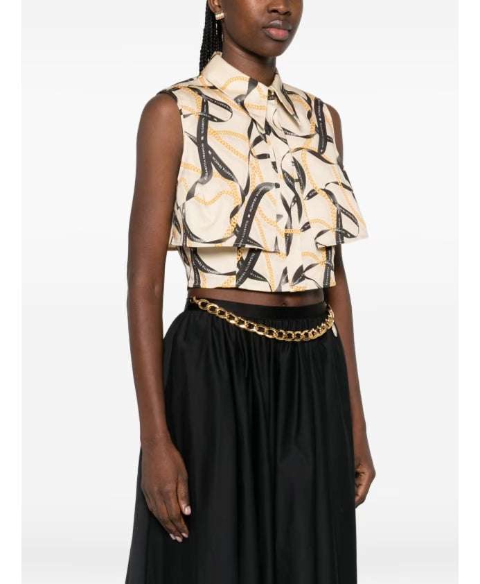 Blouse EF CA139 Chain print