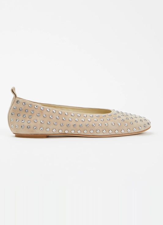 Selena ballerina odare Camoscio taupe