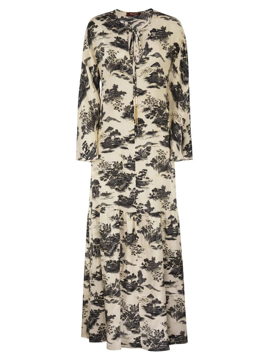 Alga silk dress Maxmara Studio
