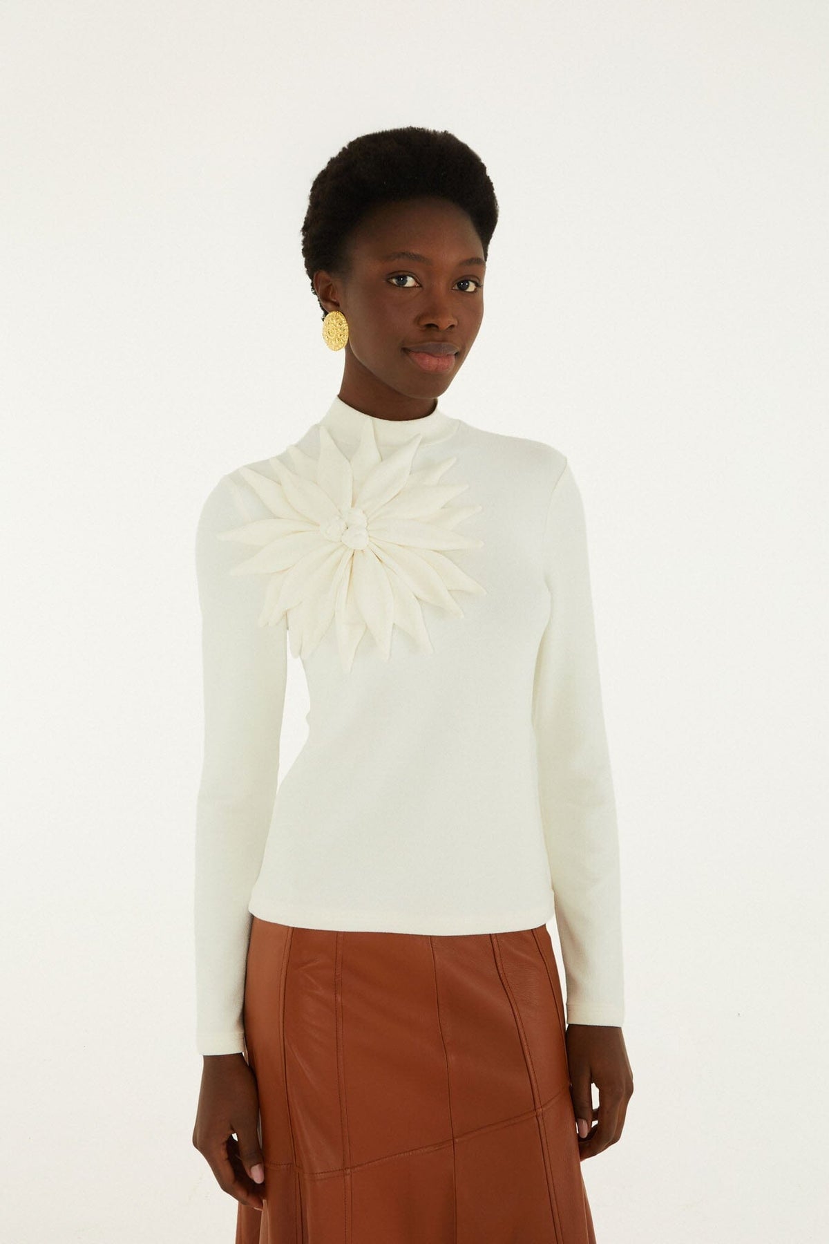 long sleeve flower top Farm Rio