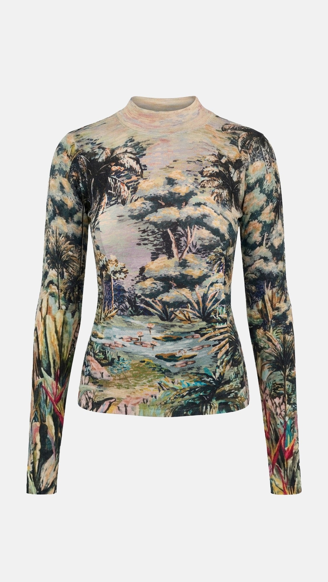 Petricor knit layer top