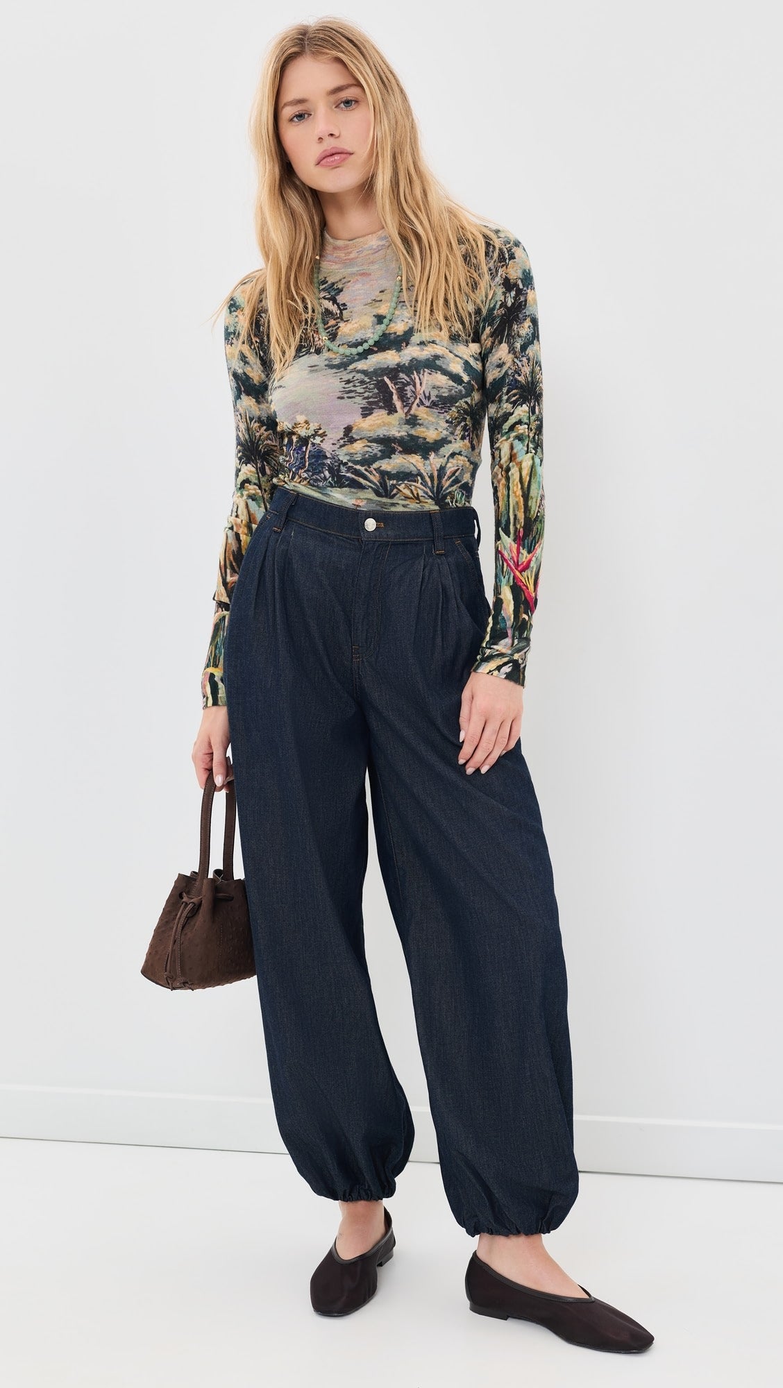 Petricor knit layer top