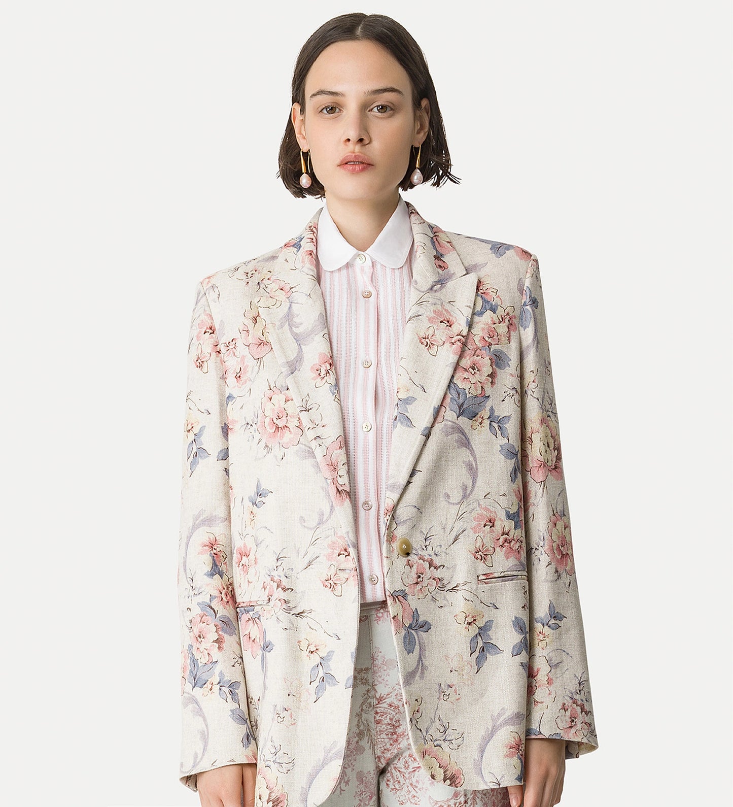 My jacket 'peonia my love' Forte Forte