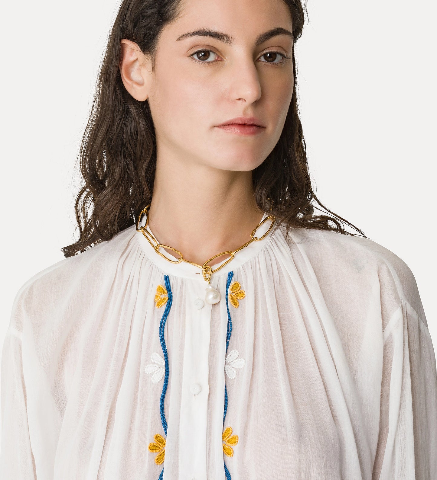 My shirt 'broderie en rêve' Forte Forte