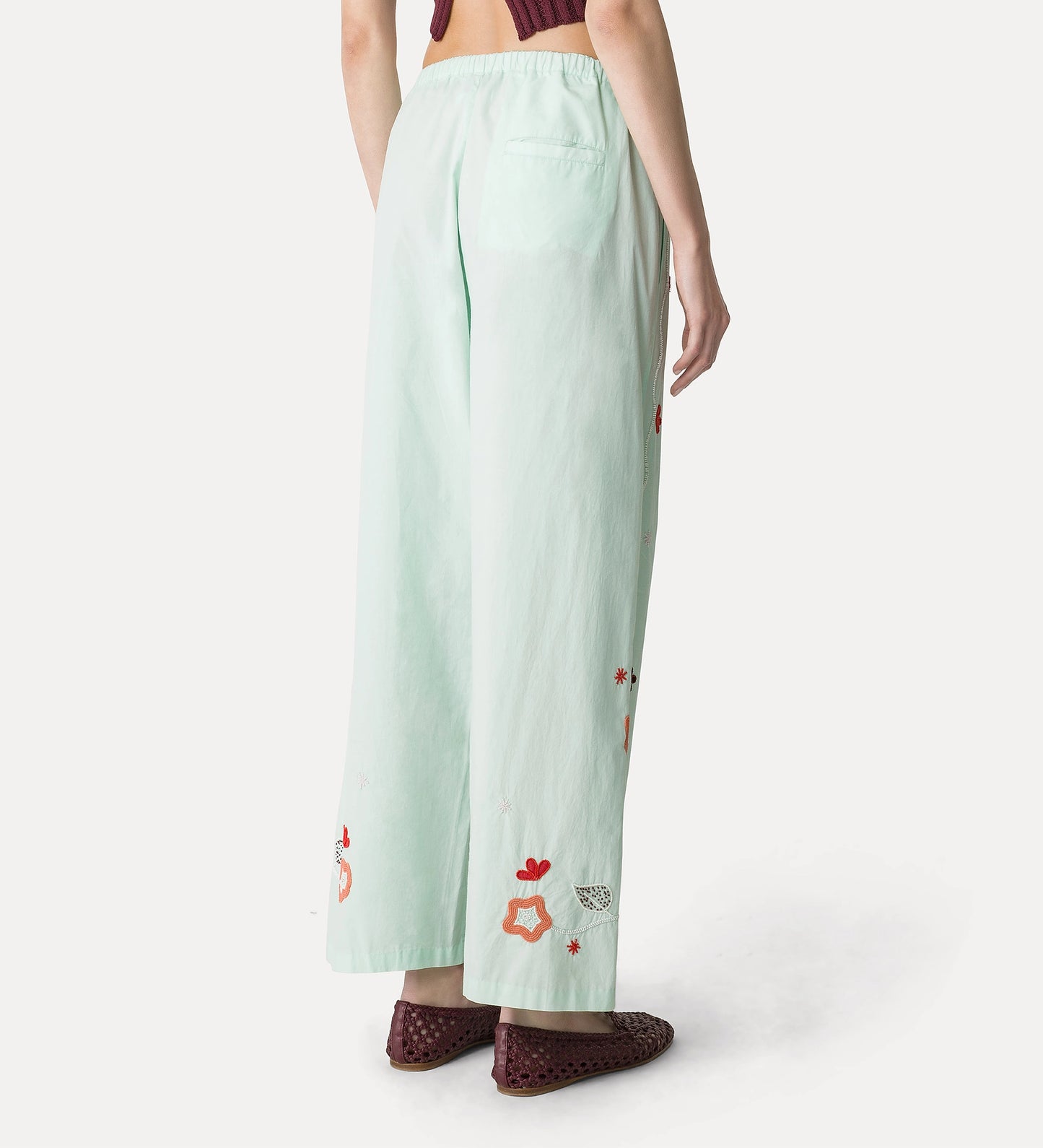 My pant 'broderie en reve' Forte Forte