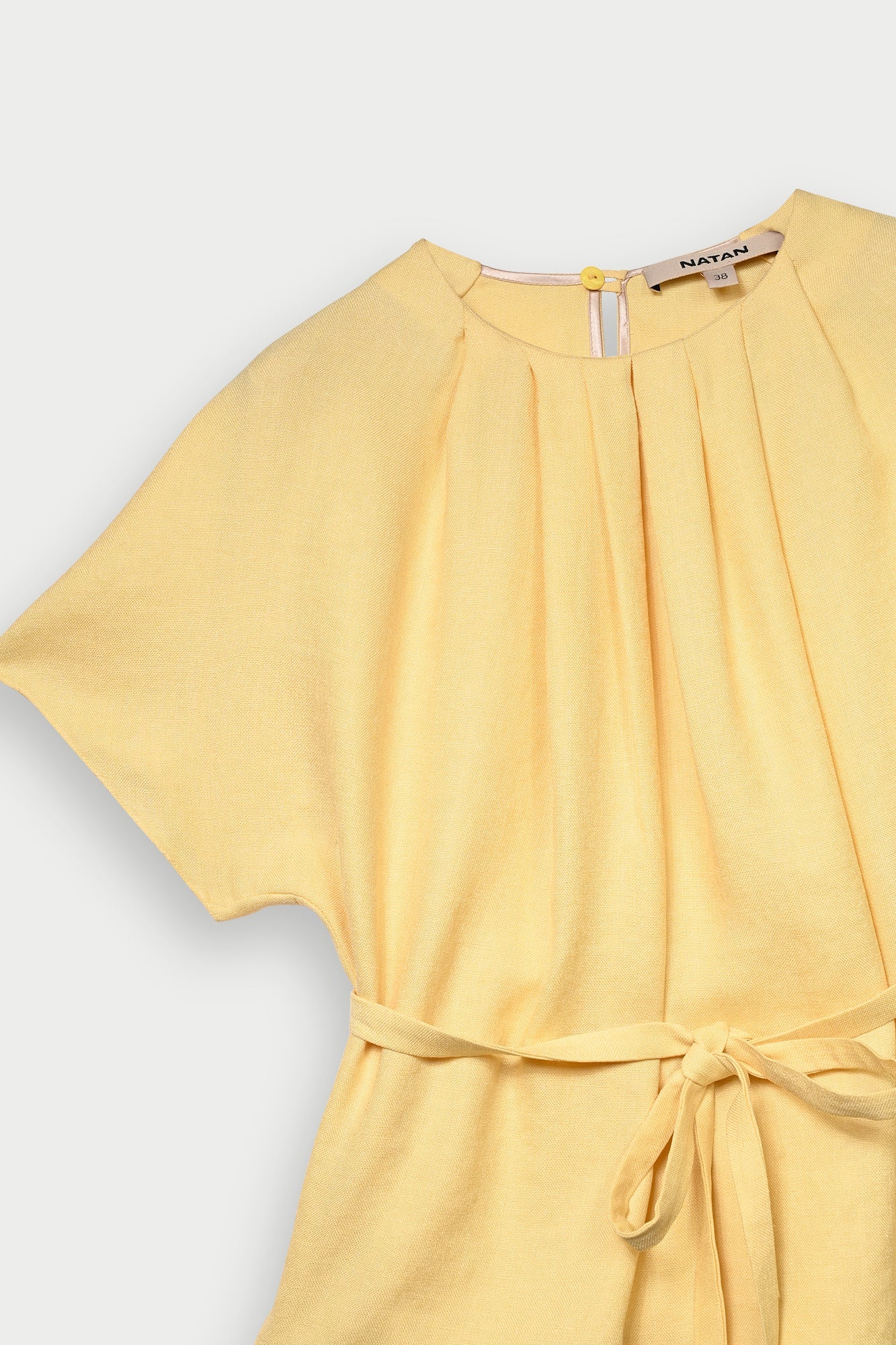 Elton top Pale yellow