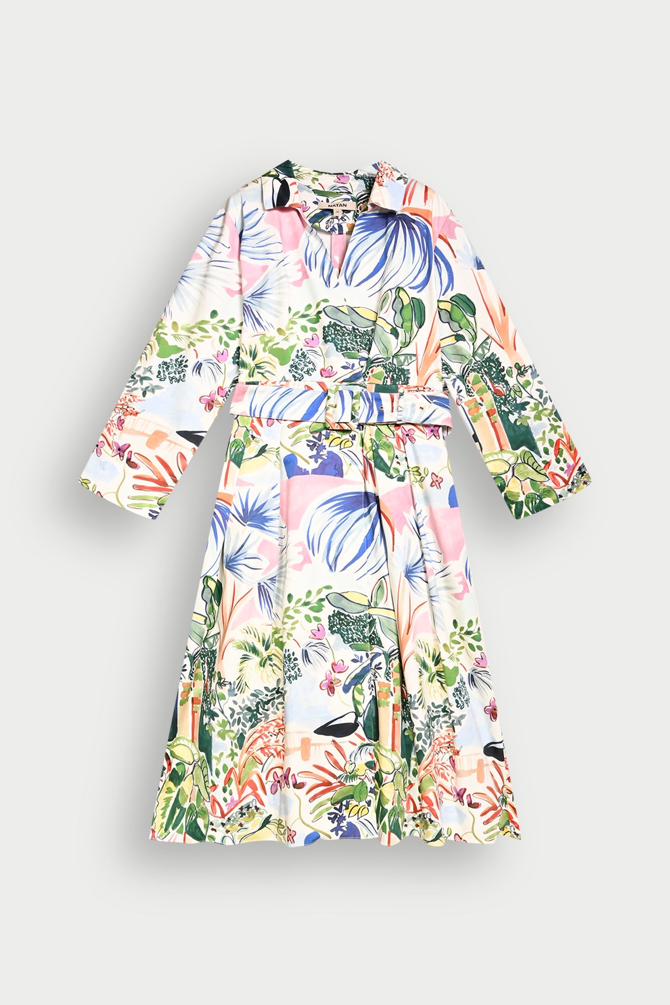 Enes wrap dress Off white